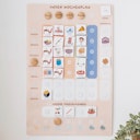 Vorschaubild Bunter Familienwochenplaner A3 inkl. 560 Symbole