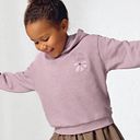 Vorschaubild Sweat Hoodie All the cozy vibes grauviolett 98/104