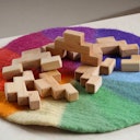 Vorschaubild 8 Treppenklötze natur Teile lose