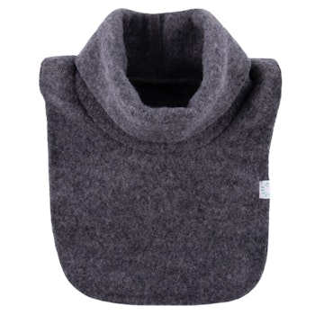 Warmer Wollfleece Schlupfschal anthrazit