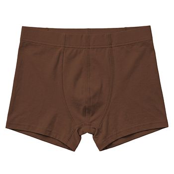 Boxershorts uni braun