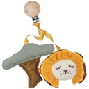 Vorschaubild Anhänger Löwe und Baum mit Holz-Clip