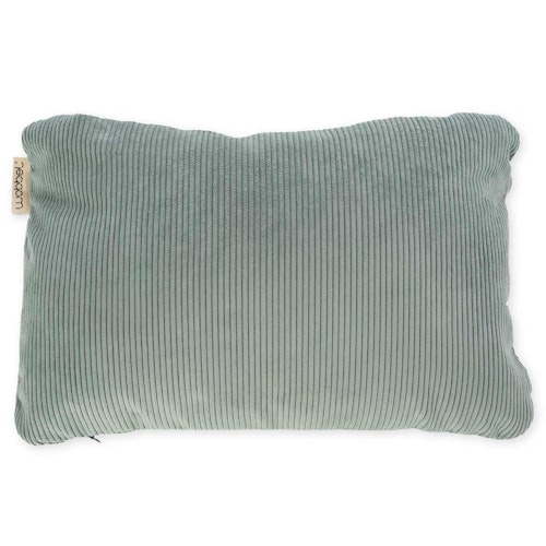 Wobbel Cord Kissen Original petrol-blau