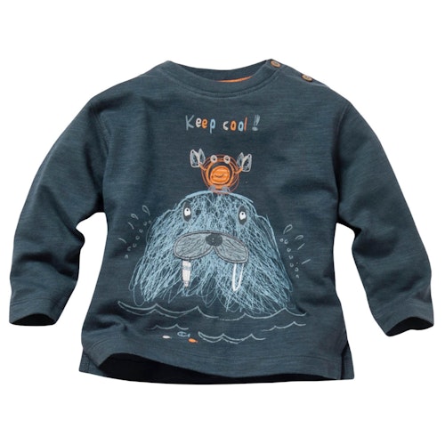 Weiches Langarmshirt Walross