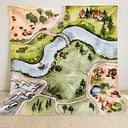 Vorschaubild Spieltuch Bio-Baumwolle Königreich 100 x 100 cm