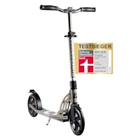 Alu Scooter ab 6 Jahre 35-100kg 205mm-Rädern grau
