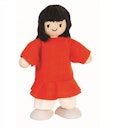 Vorschaubild Puppe für Plantoys Puppenhaus Mädchen