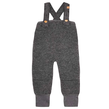 Robuste Walk Trägerhose grau-melange