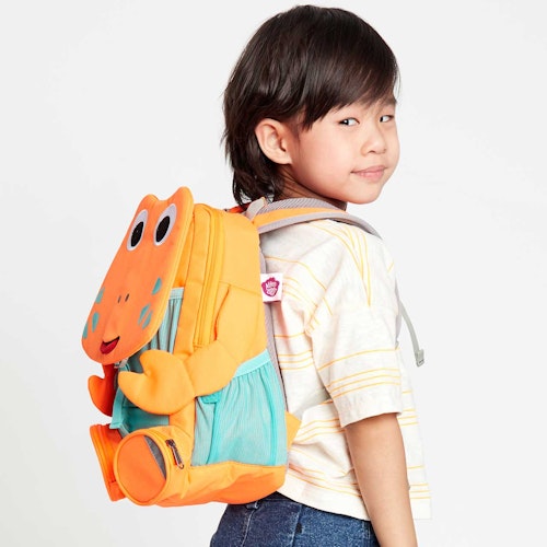 Kita Rucksack 3-6 Jahre Krabbe neon orange