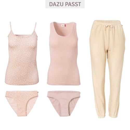 Doppelpack Damenslips Blüten