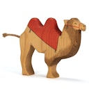 Vorschaubild Kamel mit Sattel - Krippenfigur aus Holz 13 cm
