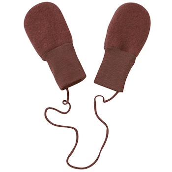 Fäustel Handschuhe Fleece zimt-braun