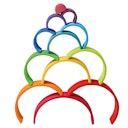Vorschaubild Regenbogen gross Grimms 12 teilig 35,5 cm - BUNT