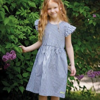 Luftiges Kleid kariert