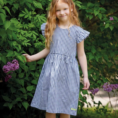 Luftiges Kleid kariert