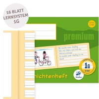 Geschichtenheft für die 1. Klasse – Lineatur 1G, DIN A5
