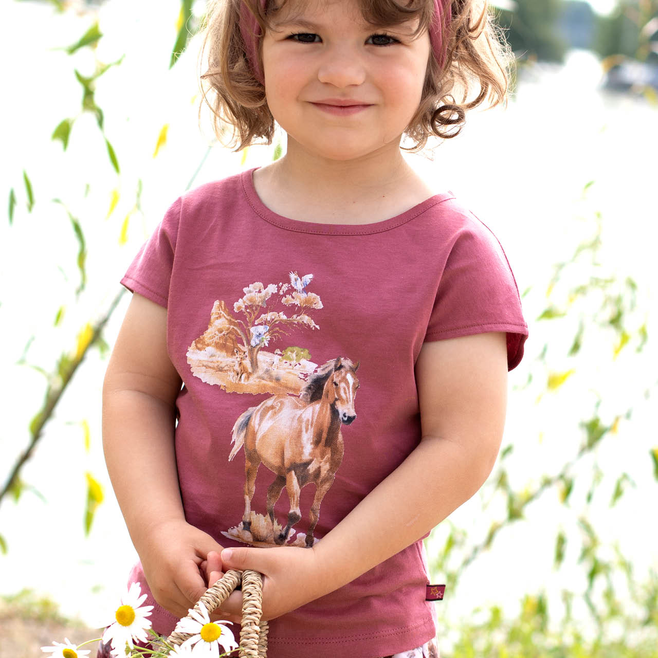 Sommerliches Shirt Papagei