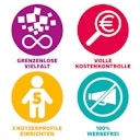 Vorschaubild Tigerticket – 3 Monate Zugang zu tigertones