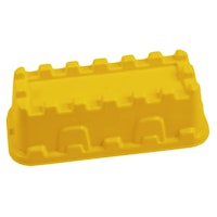 Sandform Burgmauer - gelb