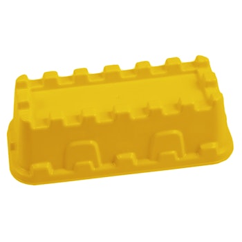 Sandform Burgmauer - gelb