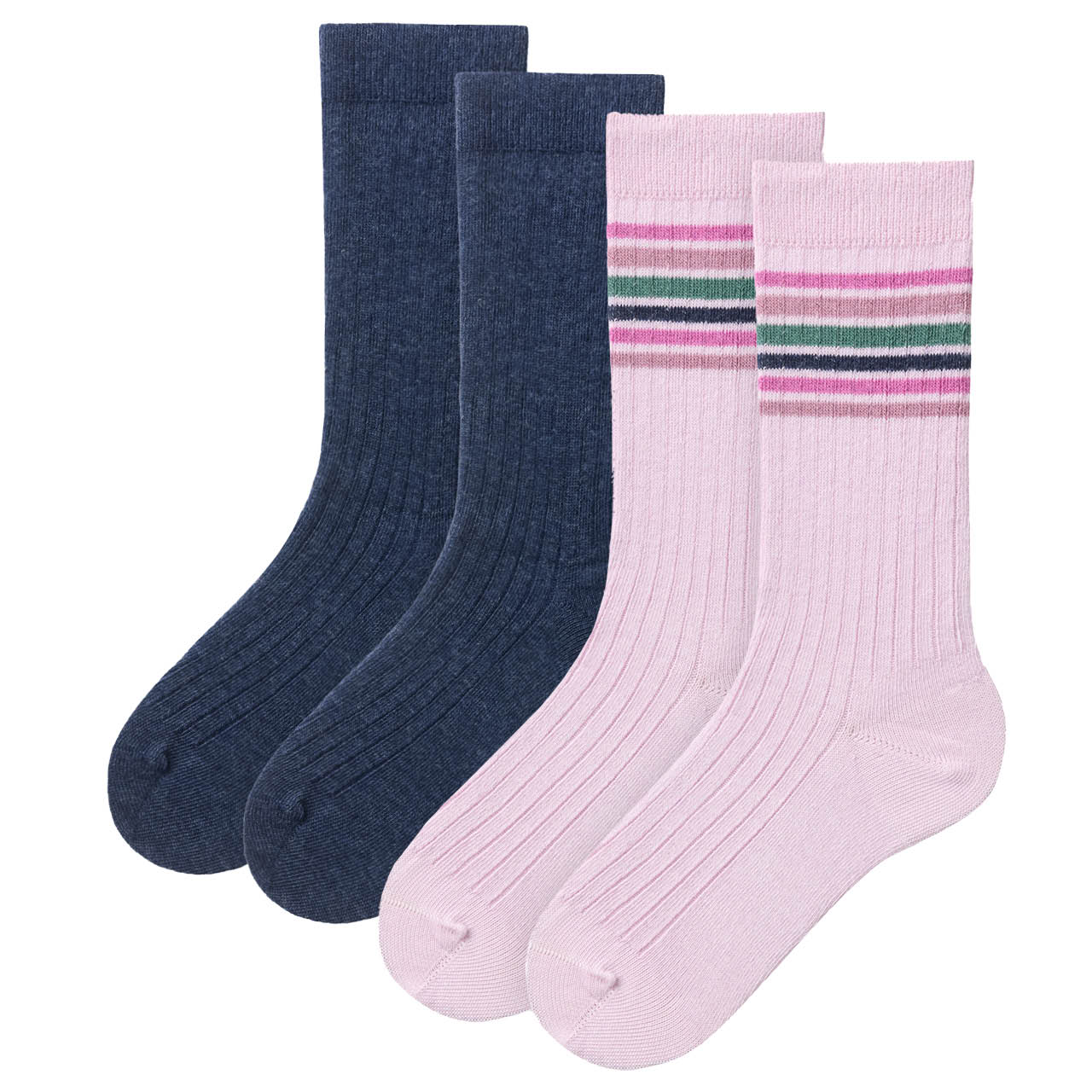 Doppelpack Socken Rippe