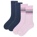 Vorschaubild Doppelpack Socken Rippe