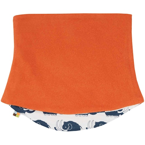 Wende Schlauchschal Fleece rostrot