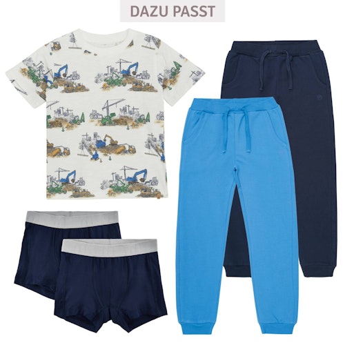 Sweathose Doppelpack uni