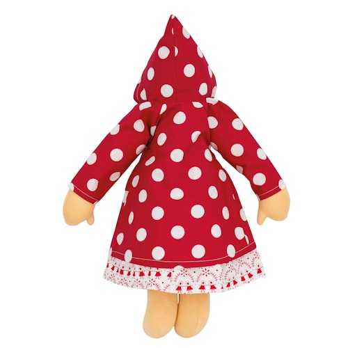Nanchen Puppenkleidung Tupfenmäntelchen, 38 cm Stoffpuppe