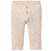 Edle Ripp Leggings Veilchen rosa