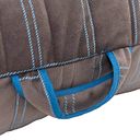 Vorschaubild Samt Sitzsack für Kinder grau-blau - 119 x 52 x 70 cm