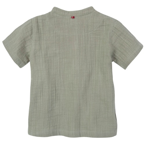 Leichtes Musselin Shirt kurzarm