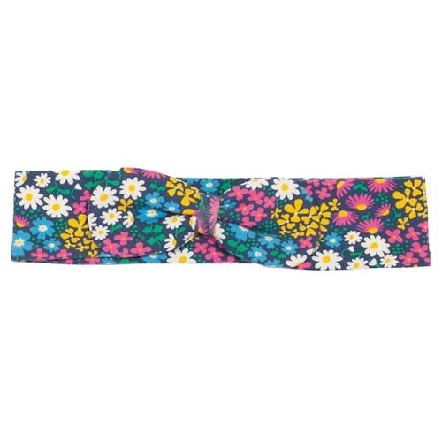 Haarband bunte Blumenwiese Schleife