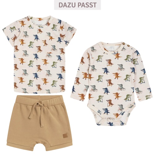 Kurze Babyshorts Bündchen