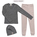 Vorschaubild Wolle Seide Leggings Bündchen