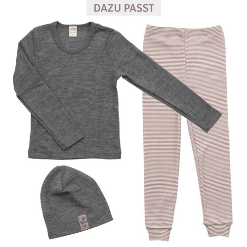 Wolle Seide Leggings Bündchen