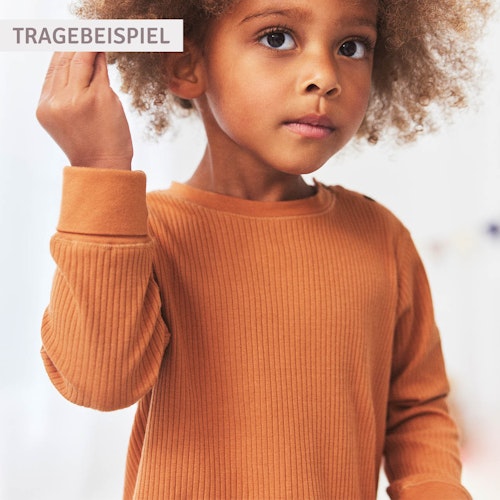 Edles Ripp Langarmshirt