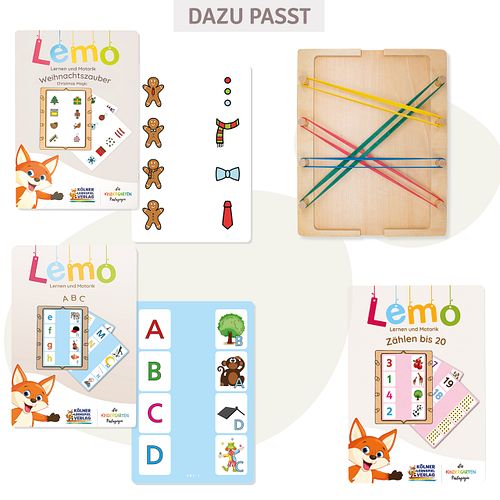 Lemo Kartensatz Weihnachtszauber 3-4 J.
