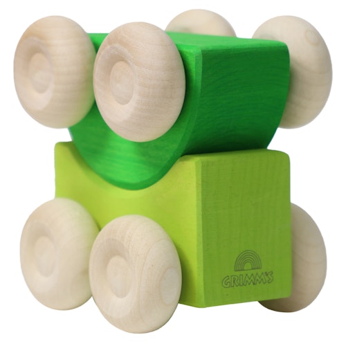 Stapelauto grün 2 Teile