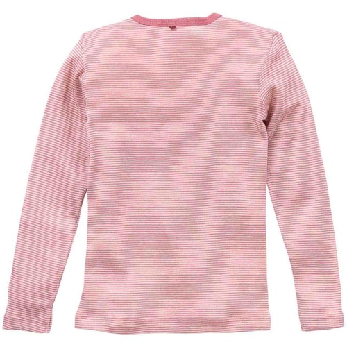 Langarmshirt Wolle Seide