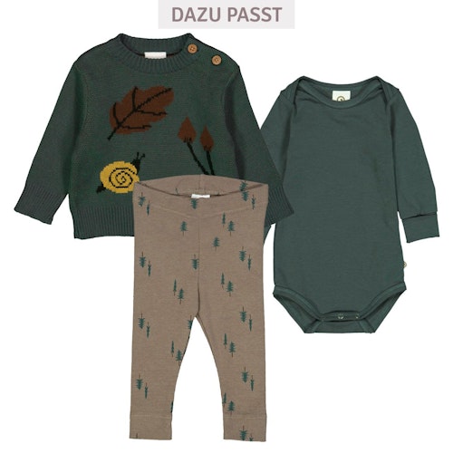 Gerippte Leggings