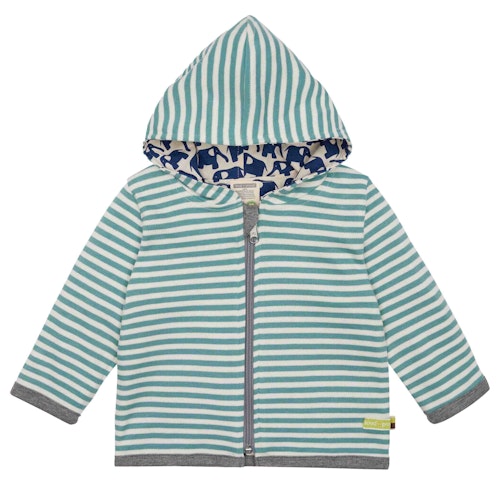 Wendejacke Kapuze Ringel