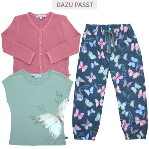 Sommer Shirt Schmetterling-Druck