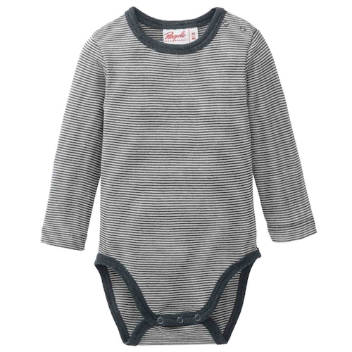 Wolle Seide Body langarm