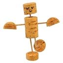 Vorschaubild Bastelkorken – Set Kork Figur 9 Teile
