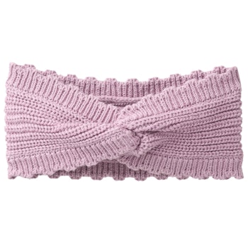 Edles Strick-Haarband rosa