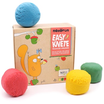 Bio Softknete für Kleinkinder 4er Set Yuki Bio Softknete für Kleinkinder 4er Set Yuki