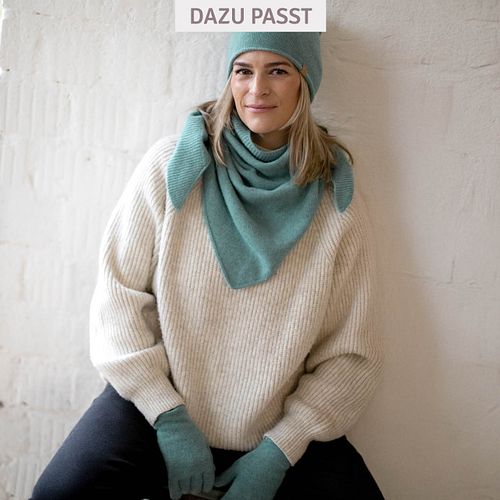 Damen Wollmütze lila