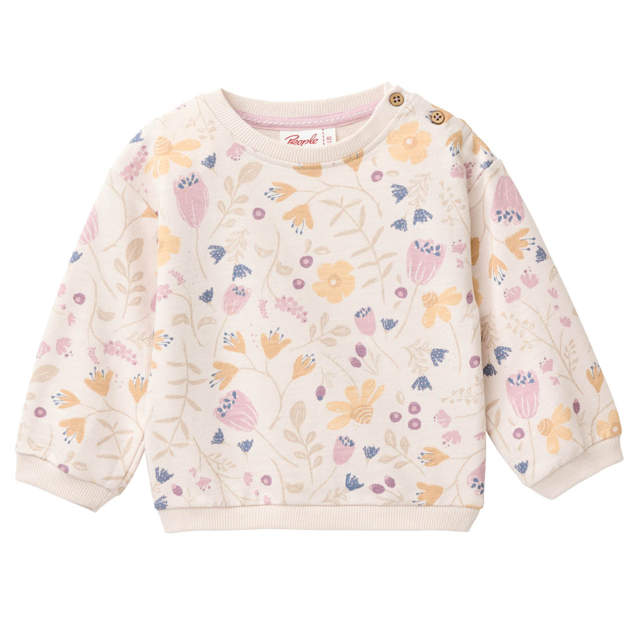 Sweatshirt Regenbogen rosa