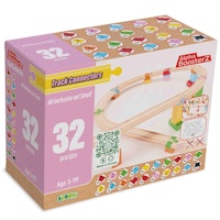 Holzschienen Verbinder + Schrägen Set 32 Teile